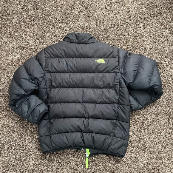 Boys The North Face Puffer Jacket 550 - Picture 3 of 5